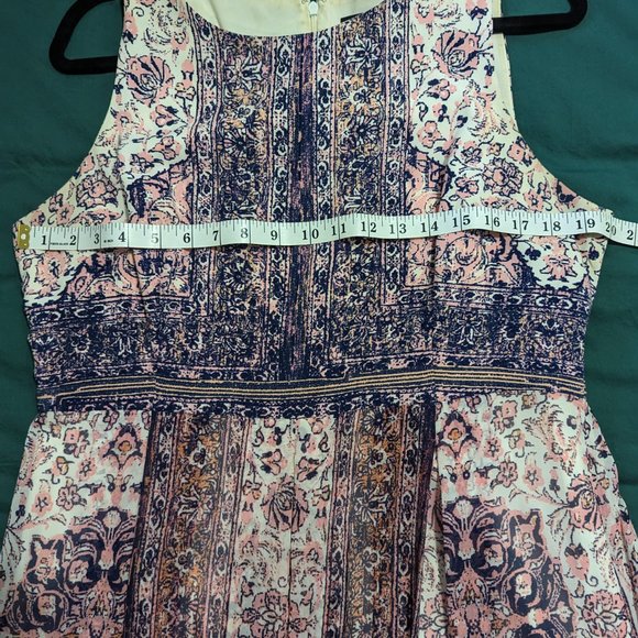 Tahari Pink & Purple Full Length Gown s:12 - Picture 12 of 12